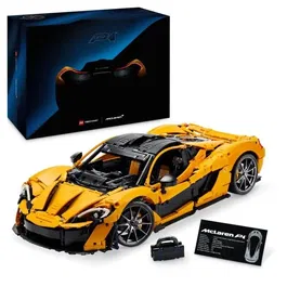 LEGO Technic 42172 McLaren P1 - Kit de Construction Maquette Hypercar à l'Échelle 1:8 pour Adultes Passionnés de Voitures