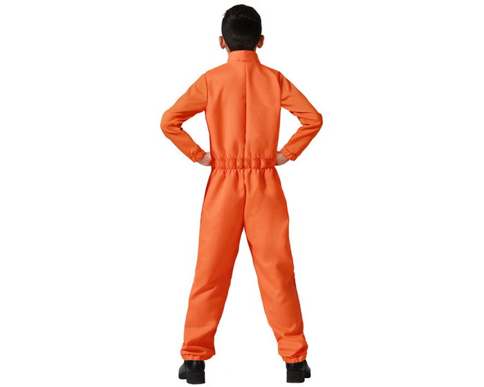 Atosa Déguisement de Prisonnier Orange avec Éclaboussures de Sang pour Enfant Atosa Déguisement de Prisonnier Orange avec Éclaboussures de Sang pour Enfant
