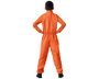 Atosa Déguisement de Prisonnier Orange avec Éclaboussures de Sang pour Enfant