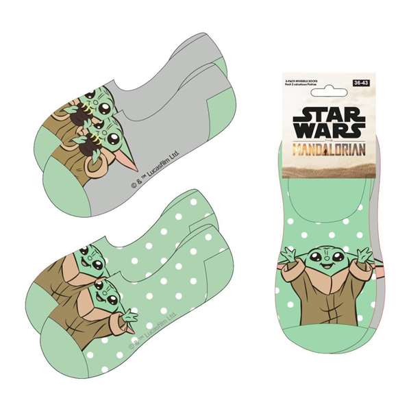 Cerdá Pack de chaussettes Pinkies The Mandalorian - Jeu de 3 paires - Enfant 3 ans et plus