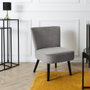 Home Deco Factory Silla Butaca Giulia Gris