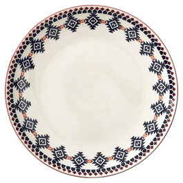 Home Deco Factory Assiette plate Mirage en porcelaine 27 cm