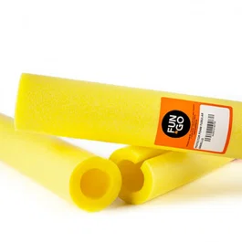 Protector en mousse tubulaire jaune Ø99mm, 2 mètres