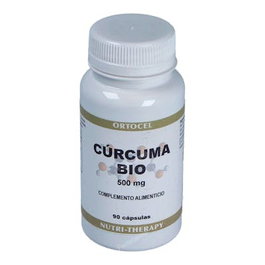 ORTOCEL NUTRI-THERAPY Curcuma 500 mg 90 capsules avec pipérine complément alimentaire