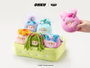Dreame Mart Giggle Monster Sprout Story - Assortiment de 6 figurines et peluches Blind Box