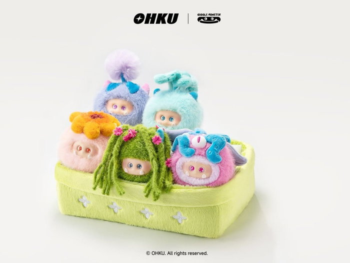 Dreame Mart Giggle Monster Sprout Story - Assortiment de 6 figurines et peluches Blind Box Dreame Mart Giggle Monster Sprout Story - Assortiment de 6 figurines et peluches Blind Box