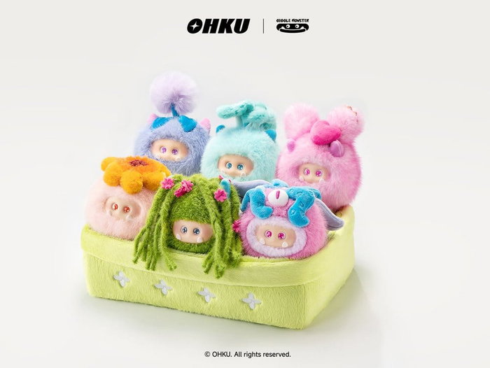 Dreame Mart Giggle Monster Sprout Story - Assortiment de 6 figurines et peluches Blind Box Dreame Mart Giggle Monster Sprout Story - Assortiment de 6 figurines et peluches Blind Box