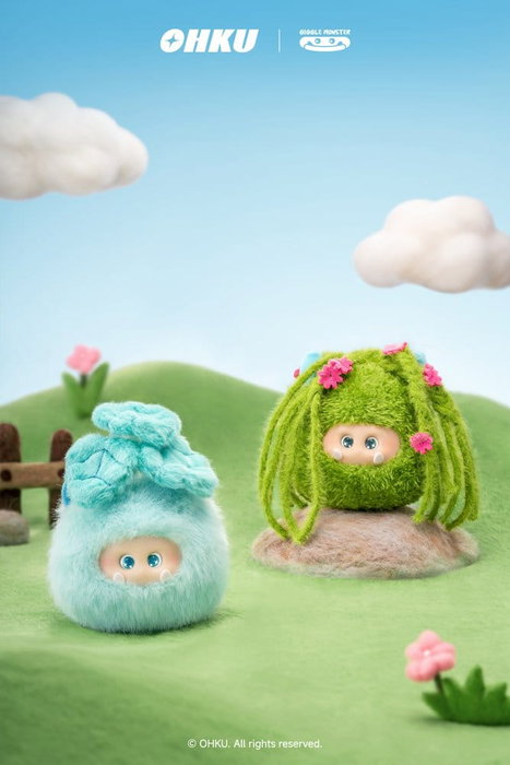 Dreame Mart Giggle Monster Sprout Story - Assortiment de 6 figurines et peluches Blind Box Dreame Mart Giggle Monster Sprout Story - Assortiment de 6 figurines et peluches Blind Box