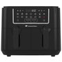 Continental Edison Airfryer Friteuse à Air Sans Huile 9 L Noir