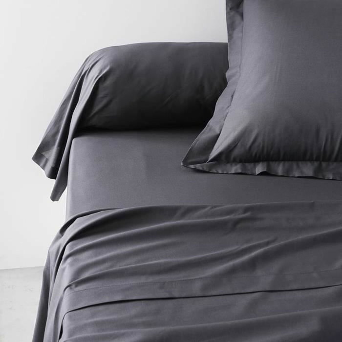 Today Taie de traversin Essential Fusain 45 x 185 cm Today Taie de traversin Essential Fusain 45 x 185 cm