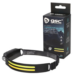 GSC Evolution Lampe frontale LED COB 6W avec capteur de mouvement