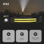 GSC Evolution Lampe frontale LED COB 6W avec capteur de mouvement