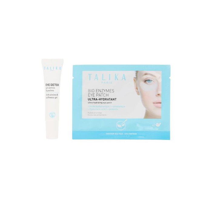 Talika Coffret EYE DETOX - Gel 10 ml et Patchs Oculaires