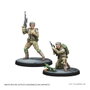 Atomic Mass Games Star Wars Shatterpoint Real Quiet Like Squad Pack Extension Jeu Miniatures Han Solo et Chewbacca
