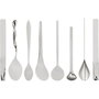 Alessi Set de 8 cuillères à café Il Caffè en acier inoxydable 18/10