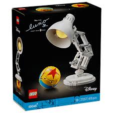 LEGO Ideas Disney Pixar Luxo Jr. 21357, Modèle Articulé avec Balle de Références