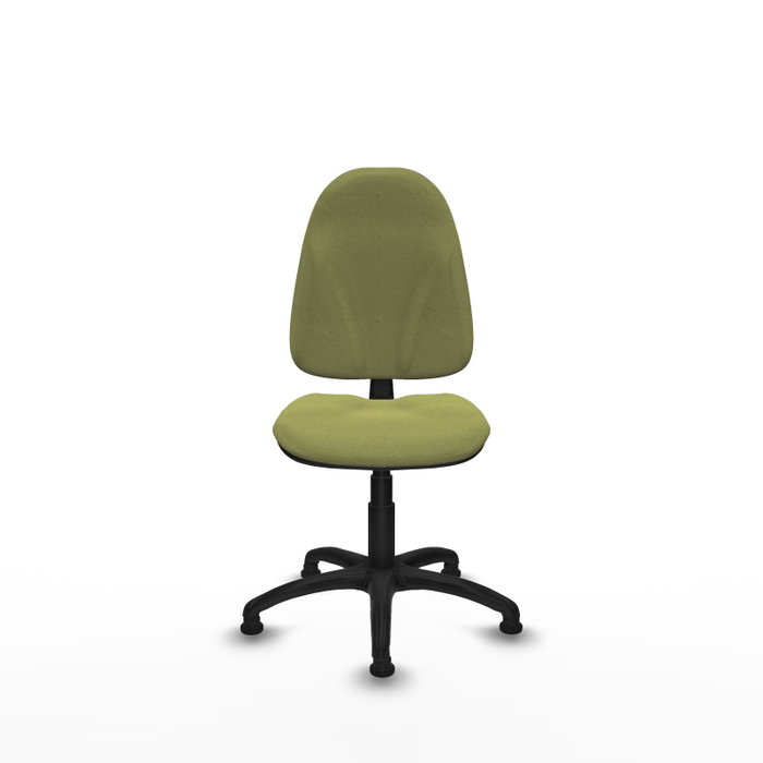 PIQUERAS Y CRESPO Chaise de bureau Algarra vert olive sans accoudoirs