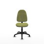 PIQUERAS Y CRESPO Chaise de bureau Algarra vert olive sans accoudoirs