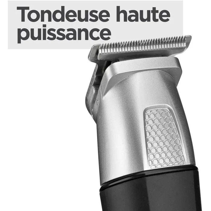 BaByliss P1363E Tondeuse Multifonction 11-en-1, Batterie Lithium, Waterproof, Kit Complet BaByliss P1363E Tondeuse Multifonction 11-en-1, Batterie Lithium, Waterproof, Kit Complet