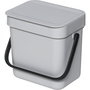 Brabantia Sort & Go Poubelle 3 L Gris Clair