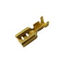 Terminal Faston femelle 4,8 mm, Doré, 100 pièces