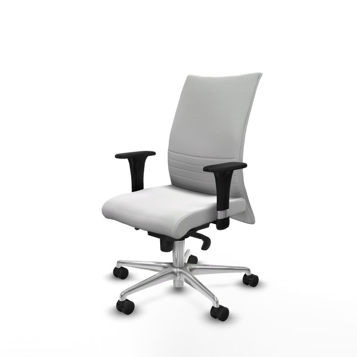 Piqueras Y Crespo Silla Albacete Confidente Blanche avec Mécanisme Synchrone