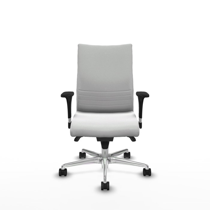 Piqueras Y Crespo Silla Albacete Confidente Blanche avec Mécanisme Synchrone