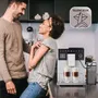 Melitta CI Touch F630-101 - Machine à café automatique avec broyeur intégré - Argent - 10 spécialités, My Coffee, double réservoir 270g