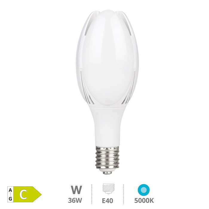 GSC Evolution Ampoule LED industrielle Oihana 36W E40 5000K GSC Evolution Ampoule LED industrielle Oihana 36W E40 5000K