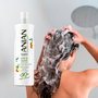 Anian Shampoing Kératine Végétale Liso & Suave 400 ml - Cheveux Souples et Éclatants, Finition Douce et Satinée, Vegan