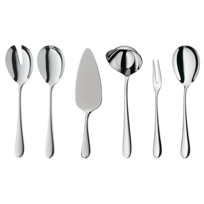 WMF Set de couverts Merit 66 pièces en acier inoxydable poli WMF Set de couverts Merit 66 pièces en acier inoxydable poli