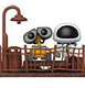 Funko Pack de 2 figurines POP Moment! Wall-E & Eve