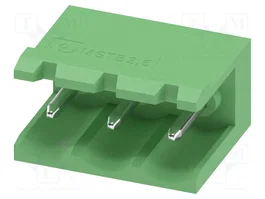 PHOENIX CONTACT MSTB2.5/3-G-5.08 Barrette de pression amovible 3 broches vert