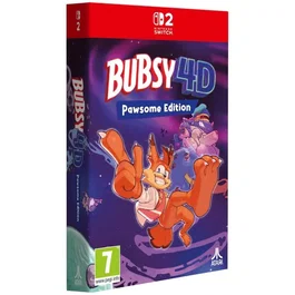 Just For Games Bubsy 4D - Édition Pawsome Jeu Nintendo Switch 2