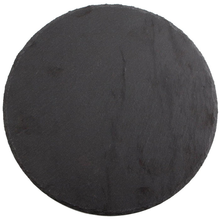 Quid Pizarra Redonda Select 25 cm Negro Mineral