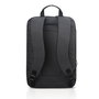 Lenovo Sac à dos pour ordinateur portable 15.6", compact (150 x 340 x 455 mm, 453 g), intérieur rembourré, tissu polyester, noir