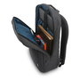 Lenovo Sac à dos pour ordinateur portable 15.6", compact (150 x 340 x 455 mm, 453 g), intérieur rembourré, tissu polyester, noir
