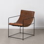 BigBuy Home Fauteuil Marron Noir