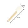 Fackelmann Lot de 2 spatules Maryse en silicone pour pâtisserie et cuisine, 32 cm, manche en résine, Made in France, ustensile multifonction pour mélanger et racler