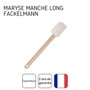 Fackelmann Ensemble de 2 Maryses de pâtisserie et de cuisine 32 cm, Blanc|Beige