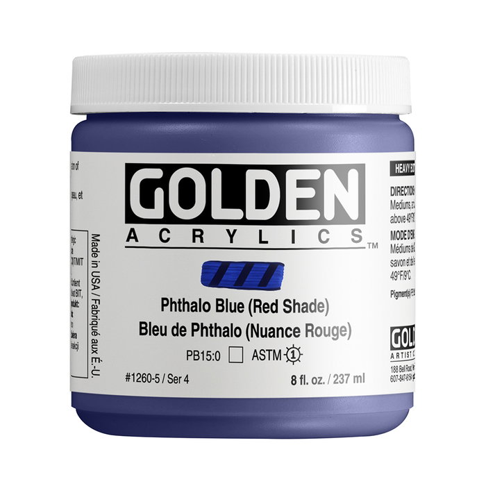 Golden Heavy Body Thalo Bleu (Rouge) 237 ml Golden Heavy Body Thalo Bleu (Rouge) 237 ml