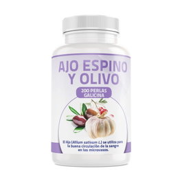 BEQUISA Ajo Espino Olivo 200 perlas