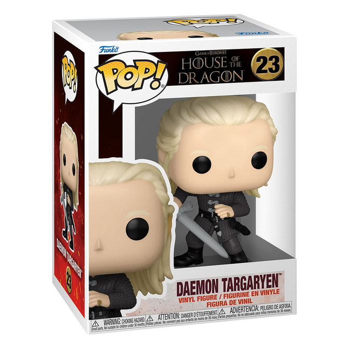 Funko Pop Daemon Targaryen - House of the Dragon Funko Pop Daemon Targaryen - House of the Dragon