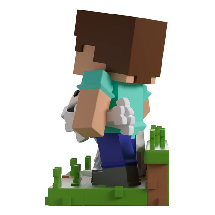 Minecraft Vinyl figurine Taming a Wolf 10 cm Minecraft Vinyl figurine Taming a Wolf 10 cm