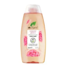 Dr. Organic Gel Douche à la Goyave 250 ml – Frais, Vegan, Quotidien