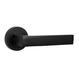 HERRAJES ALK Manivelle avec rosette Tendal Ø50 noir mat