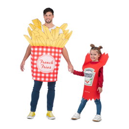 My Other Me Déguisement Frites et Ketchup Taille Unique (M) - Duo