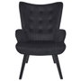 Home Deco Factory Butaca-fauteuil Giulia Noir