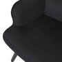 Home Deco Factory Butaca-fauteuil Giulia Noir