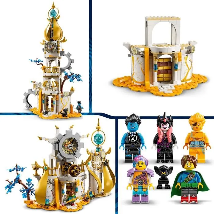 LEGO 71477 DREAMZzz La Torre del Hombre de Arena, Castillo de Juguete con Araña y Pájaro, con Figuras de Brujas LEGO 71477 DREAMZzz La Torre del Hombre de Arena, Castillo de Juguete con Araña y Pájaro, con Figuras de Brujas